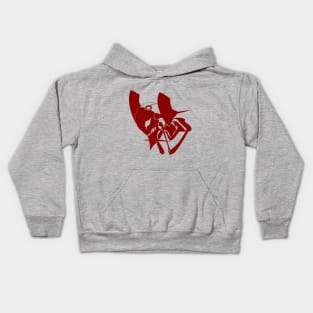 Face full of Metal and Terror Kids Hoodie